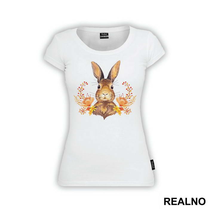 Rabbit With Flowers - Životinje