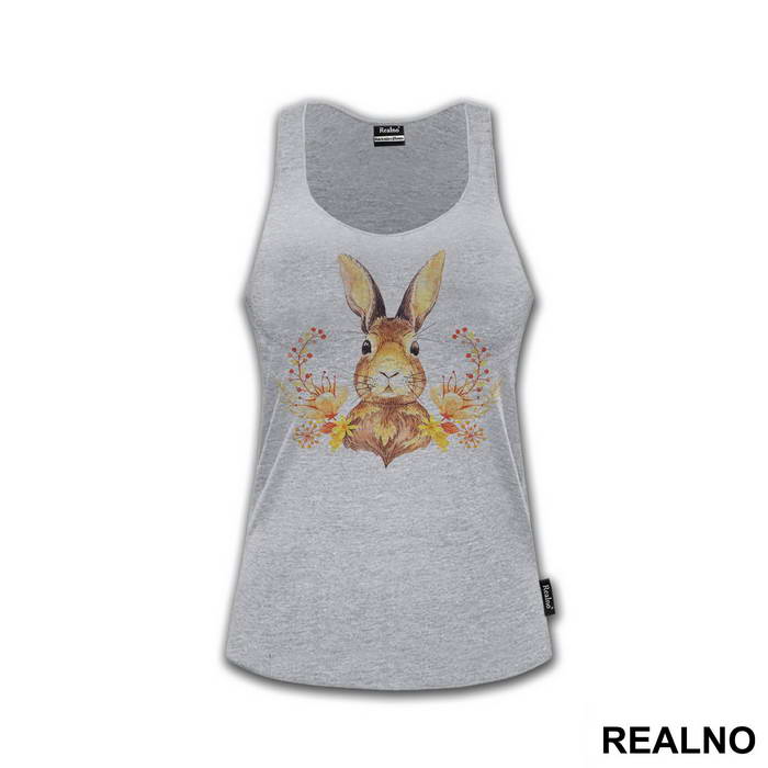 Rabbit With Flowers - Životinje