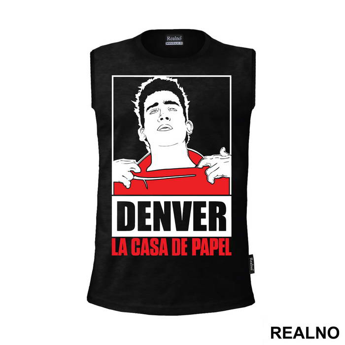 Denver Red Suit - La Casa de Papel - Money Heist - Majica