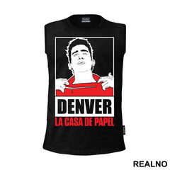 Denver Red Suit - La Casa de Papel - Money Heist - Majica