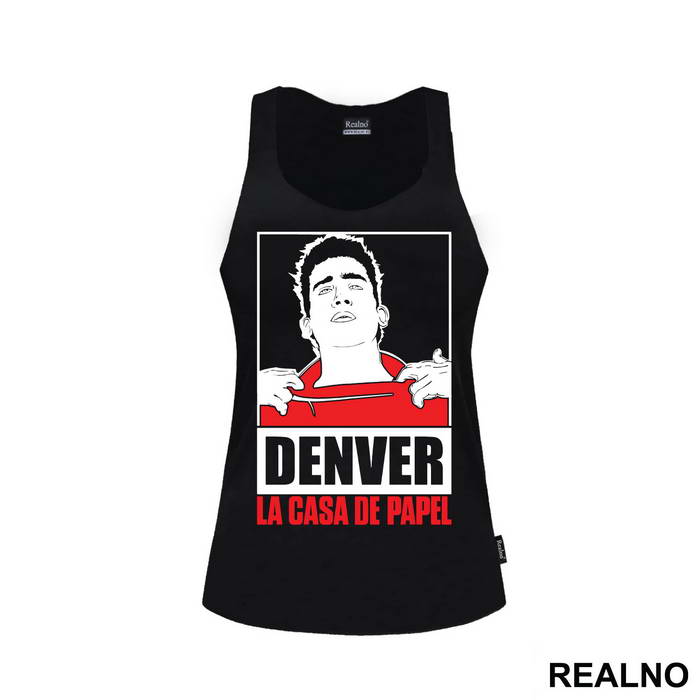 Denver Red Suit - La Casa de Papel - Money Heist - Majica