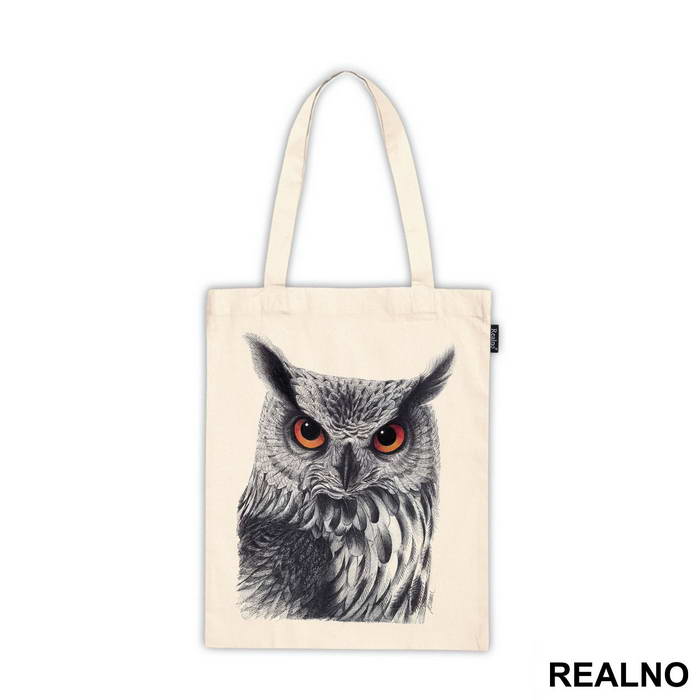 Owl Orange Eyes - Životinje