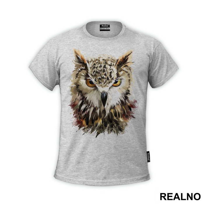 Angry Owl Portrait - Životinje