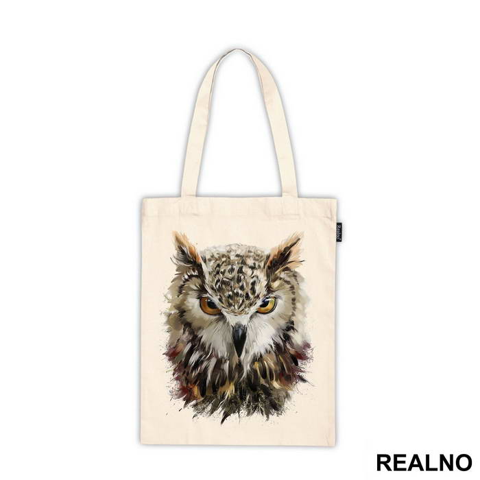 Angry Owl Portrait - Životinje