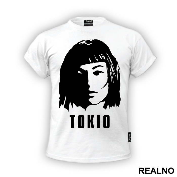 Tokyo - Tokio Silhouette - La Casa de Papel - Money Heist - Majica