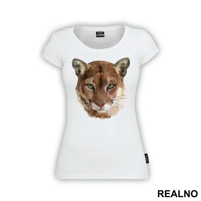 Lioness Head Illustration Portrait - Životinje