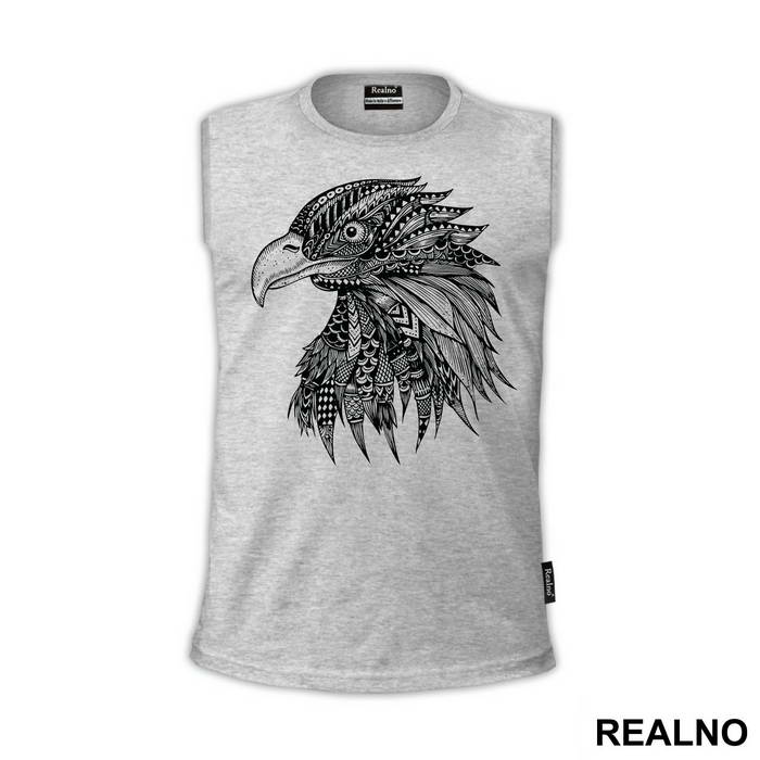 Eagle Head Art Illustration - Životinje