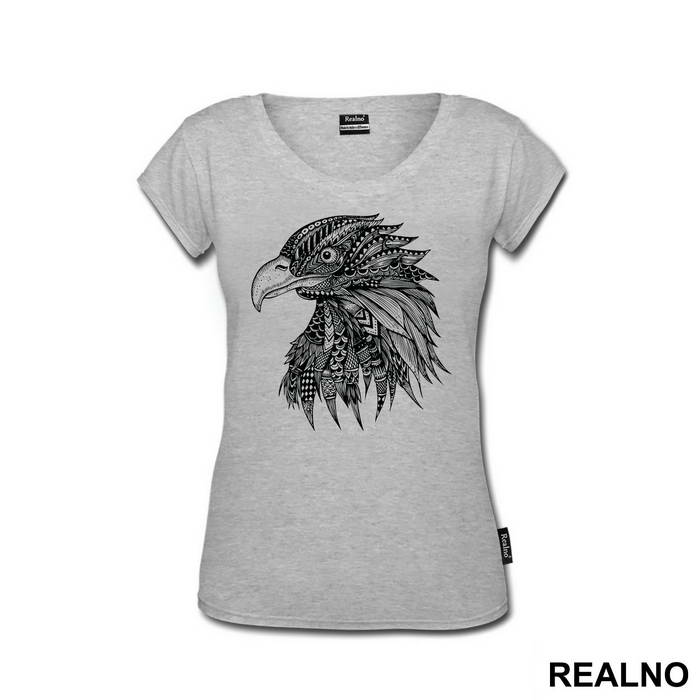 Eagle Head Art Illustration - Životinje