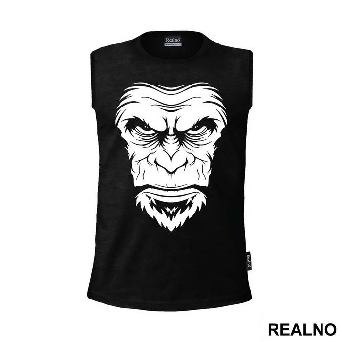 Ape Face Portrait - Životinje