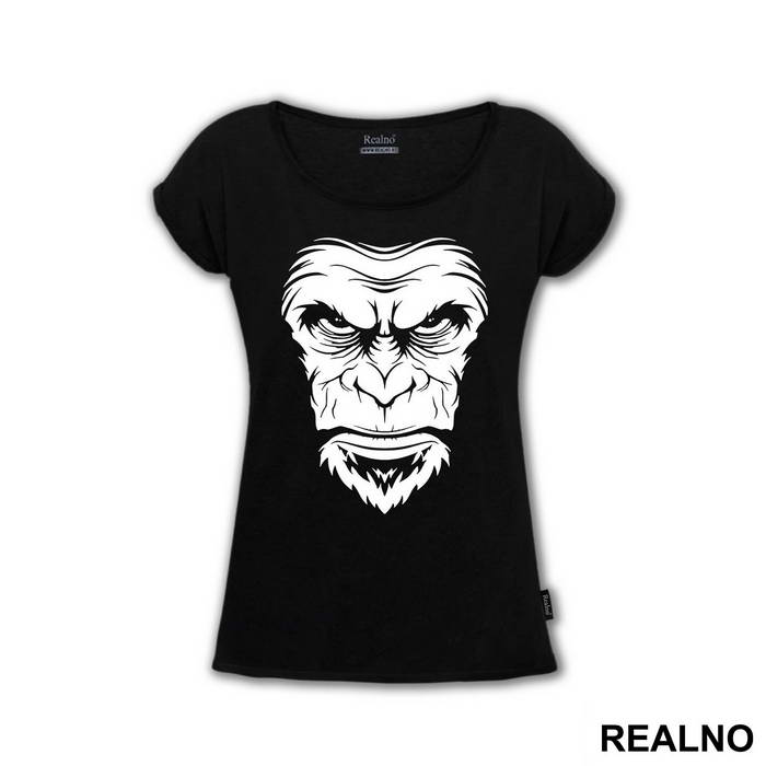 Ape Face Portrait - Životinje