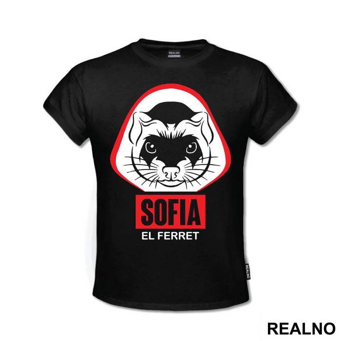 Sofia El Ferret - La Casa de Papel - Money Heist - Majica