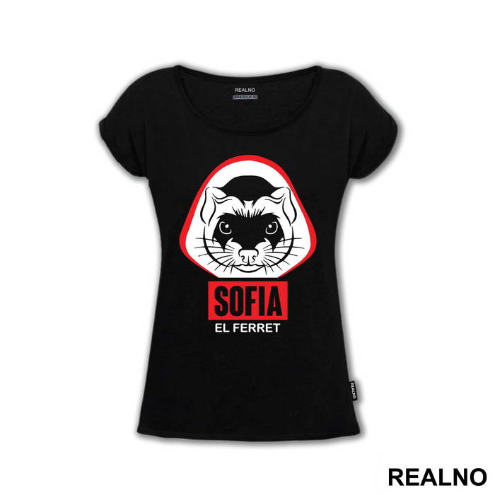 Sofia El Ferret - La Casa de Papel - Money Heist - Majica