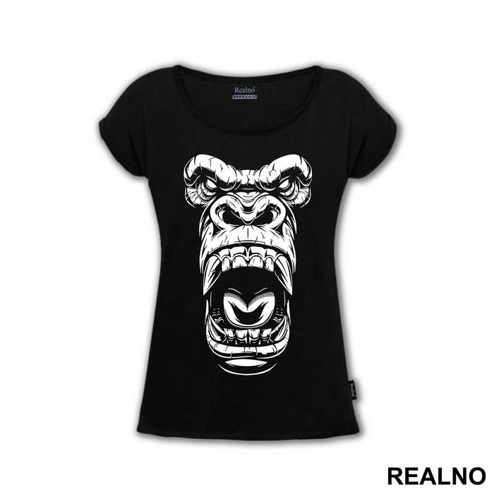 Gorilla Face Portrait - Životinje