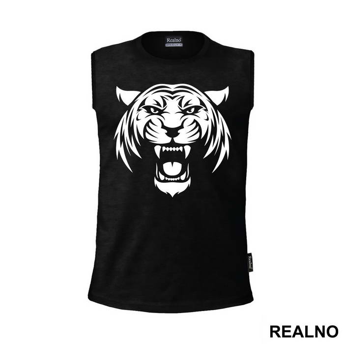 Tiger Face Illustration - Životinje