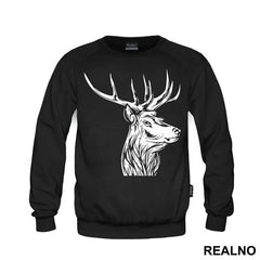 Deer Head Illustration - Životinje