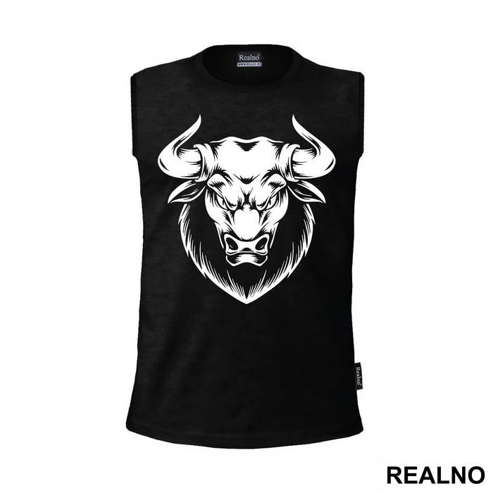 Bull Head Illustration - Životinje