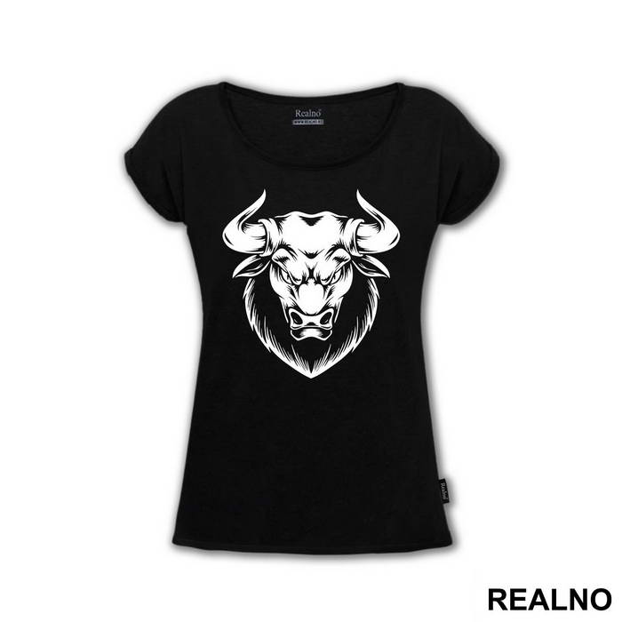 Bull Head Illustration - Životinje