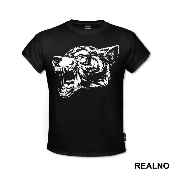Angry Wolf Head - Životinje