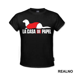 Sofia - Ferret - Crawling - Text Logo - La Casa de Papel - Money Heist - Majica