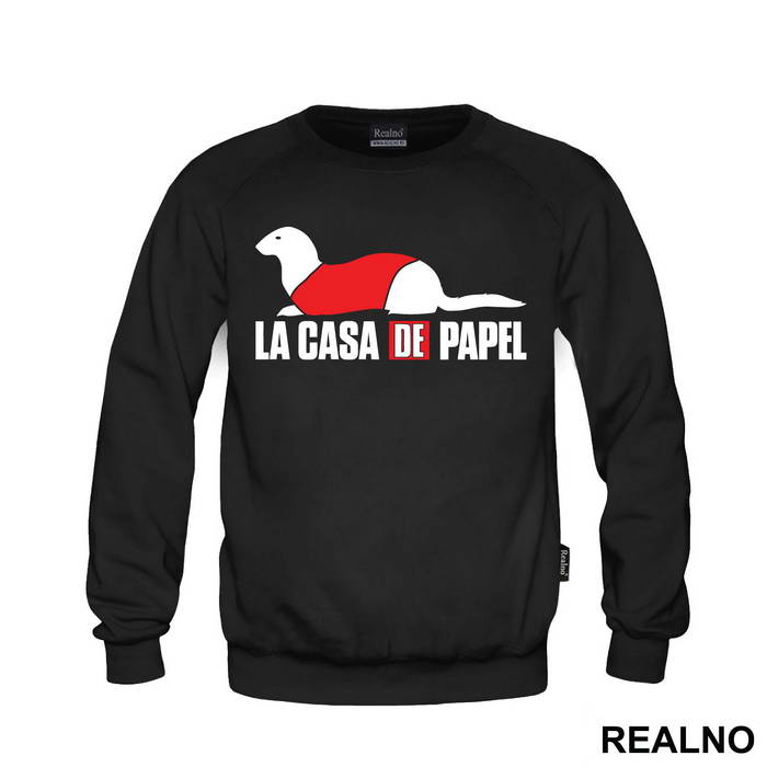 Sofia - Ferret - Crawling - Text Logo - La Casa de Papel - Money Heist - Majica
