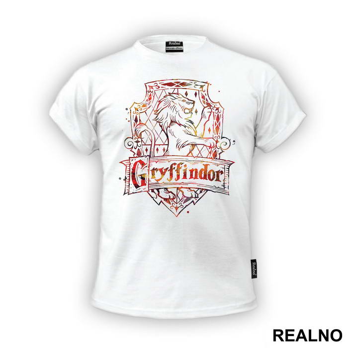 Gryffindor Crest Color Splash - Harry Potter