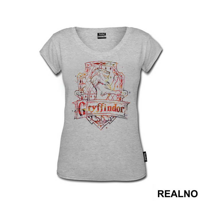 Gryffindor Crest Color Splash - Harry Potter