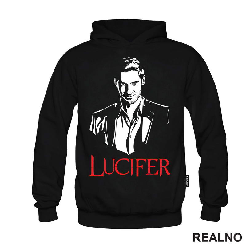 Portrait Lucifer - White And Red