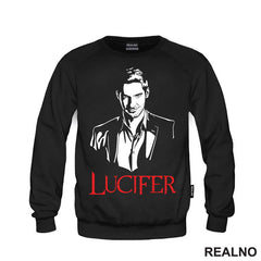 Portrait Lucifer - White And Red