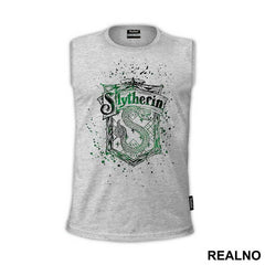 Slytherin Crest Color Splash - Harry Potter