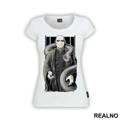 Voldemort With A Wand And A Snake - Harry Potter