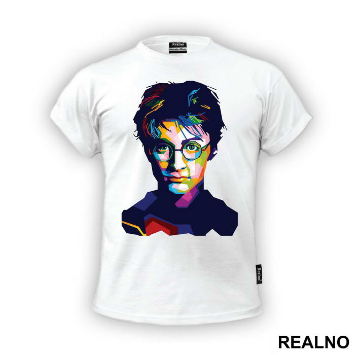 Harry Potter Polygonal Portrait - Harry Potter