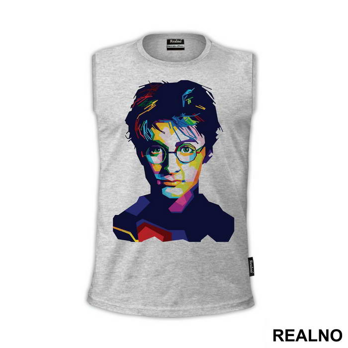 Harry Potter Polygonal Portrait - Harry Potter