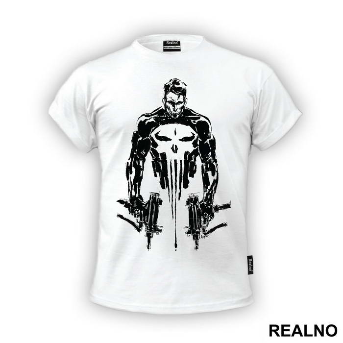Two Guns - Punisher - Majica