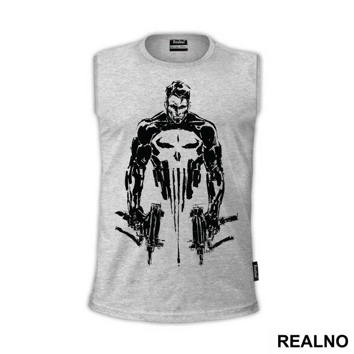 Two Guns - Punisher - Majica