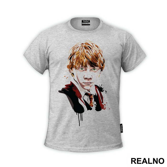 Ron Weasley Splash Portrait - Harry Potter