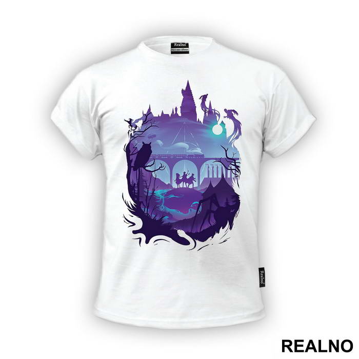 Hogwarts From A Distance - Harry Potter