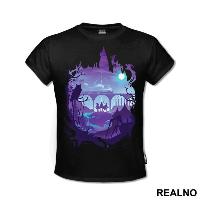 Hogwarts From A Distance - Harry Potter