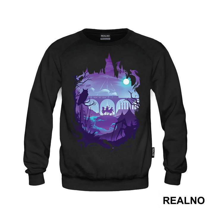 Hogwarts From A Distance - Harry Potter