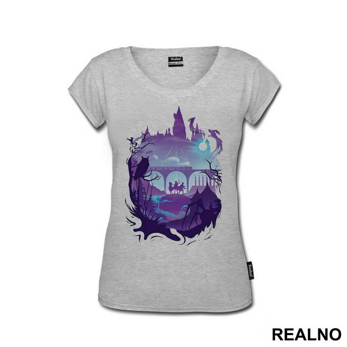 Hogwarts From A Distance - Harry Potter