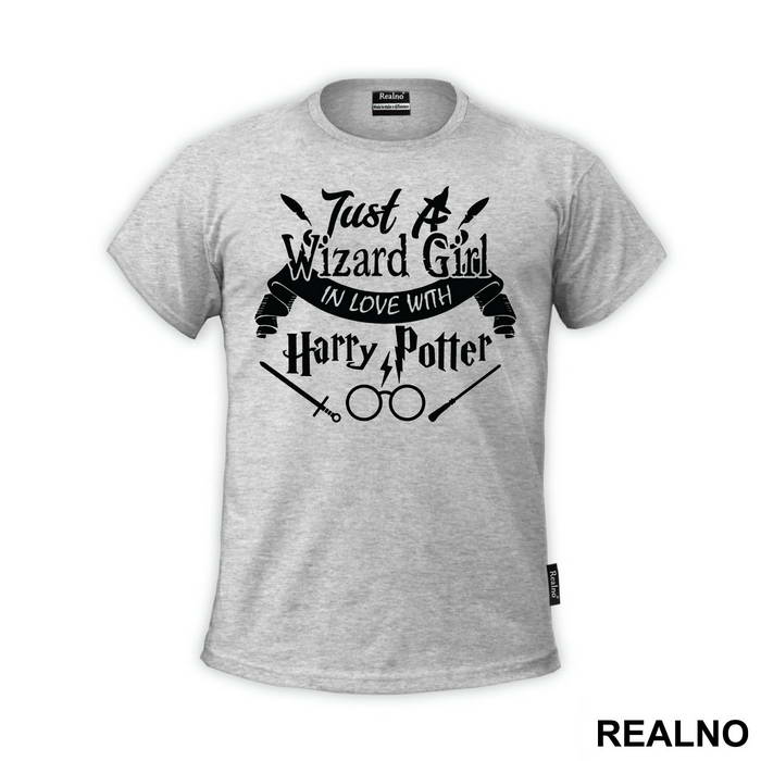Just A Wizard Girl In Love With Harry Potter - Harry Potter