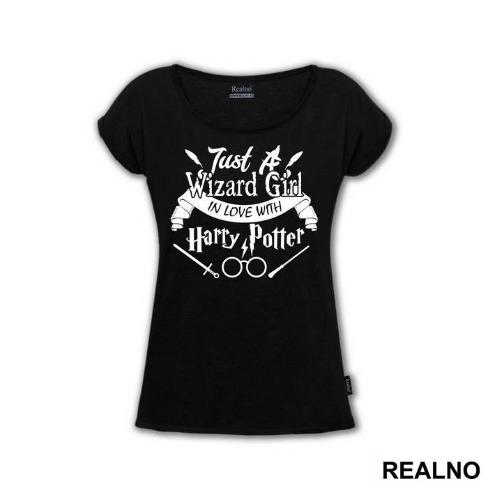 Just A Wizard Girl In Love With Harry Potter - Harry Potter