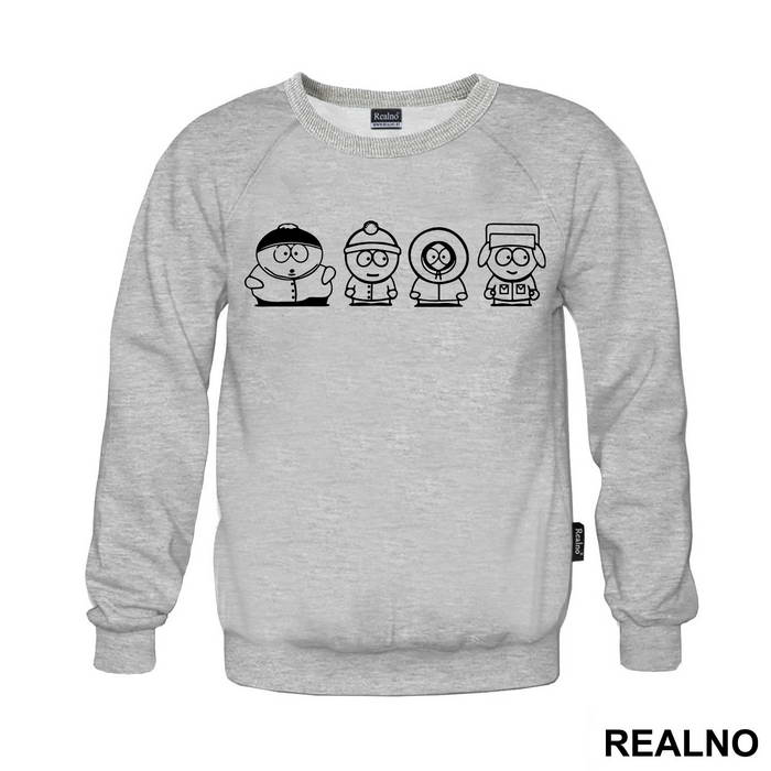 South Park Characters Outline - South Park