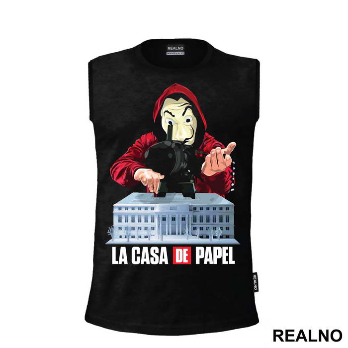 BrowningMachine Gun - La Casa de Papel - Money Heist - Majica