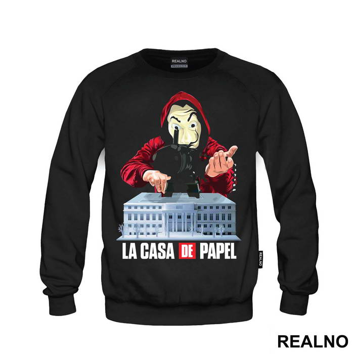 BrowningMachine Gun - La Casa de Papel - Money Heist - Majica