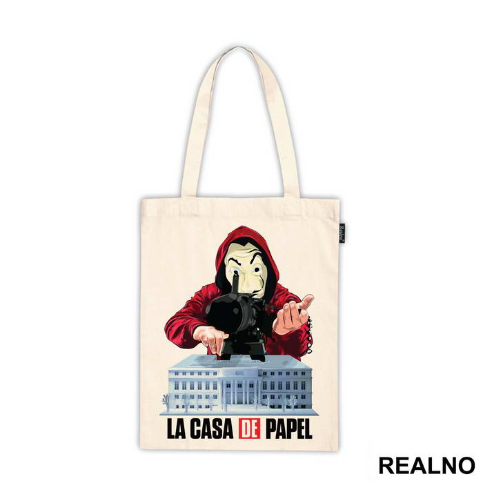 BrowningMachine Gun - La Casa de Papel - Money Heist - Majica