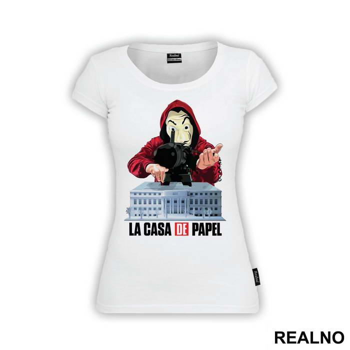 BrowningMachine Gun - La Casa de Papel - Money Heist - Majica
