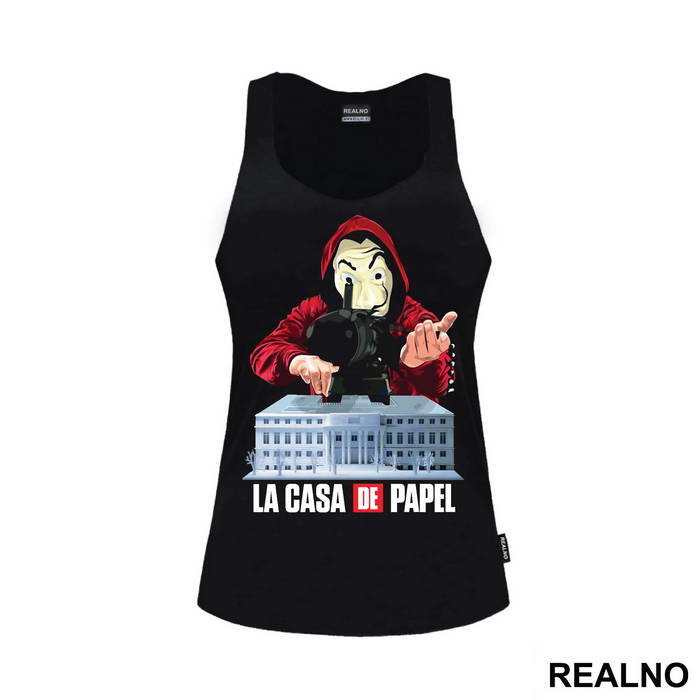 BrowningMachine Gun - La Casa de Papel - Money Heist - Majica