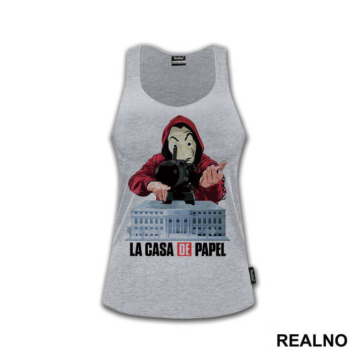 BrowningMachine Gun - La Casa de Papel - Money Heist - Majica