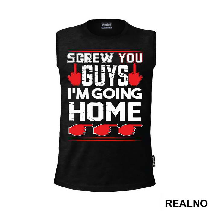 Screw You Guys I'm Going Home Middle Finger - South Park