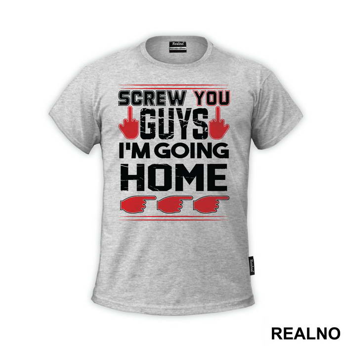 Screw You Guys I'm Going Home Middle Finger - South Park